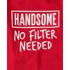 The Children’s Place,Baby Boys,and Toddler Assorted Everyday Long Sleeve Graphic T-Shirts(Handsome/Too Cute)