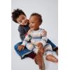 The Children’s Place baby-boys And Newborn Long Sleeve Sweater and Pants, 2 Piece Playwear Set(Haystack Stripe)