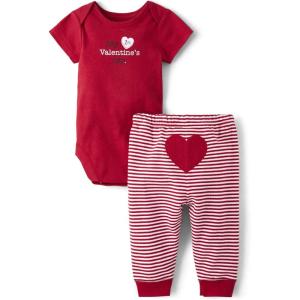 The Children’s Place unisex-baby And Newborn Knit Fairsile Romper(Cinnamon Fairisle)