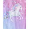The Children’s Place girls Long Sleeve Top and Pants,2 Piece Pajama Set(Pink Unicorn Swirl)