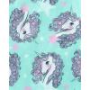The Children’s Place girls Short Sleeve Top and Pants,2 Piece Pajama Set(Unicorn Graphic)