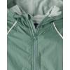 The Children’s Place,Boys,Active Long Sleeve Contrast Windbreaker Jacket,Norway Spruce,Medium