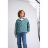 The Children’s Place,Boys,Active Long Sleeve Contrast Windbreaker Jacket,Norway Spruce,Medium