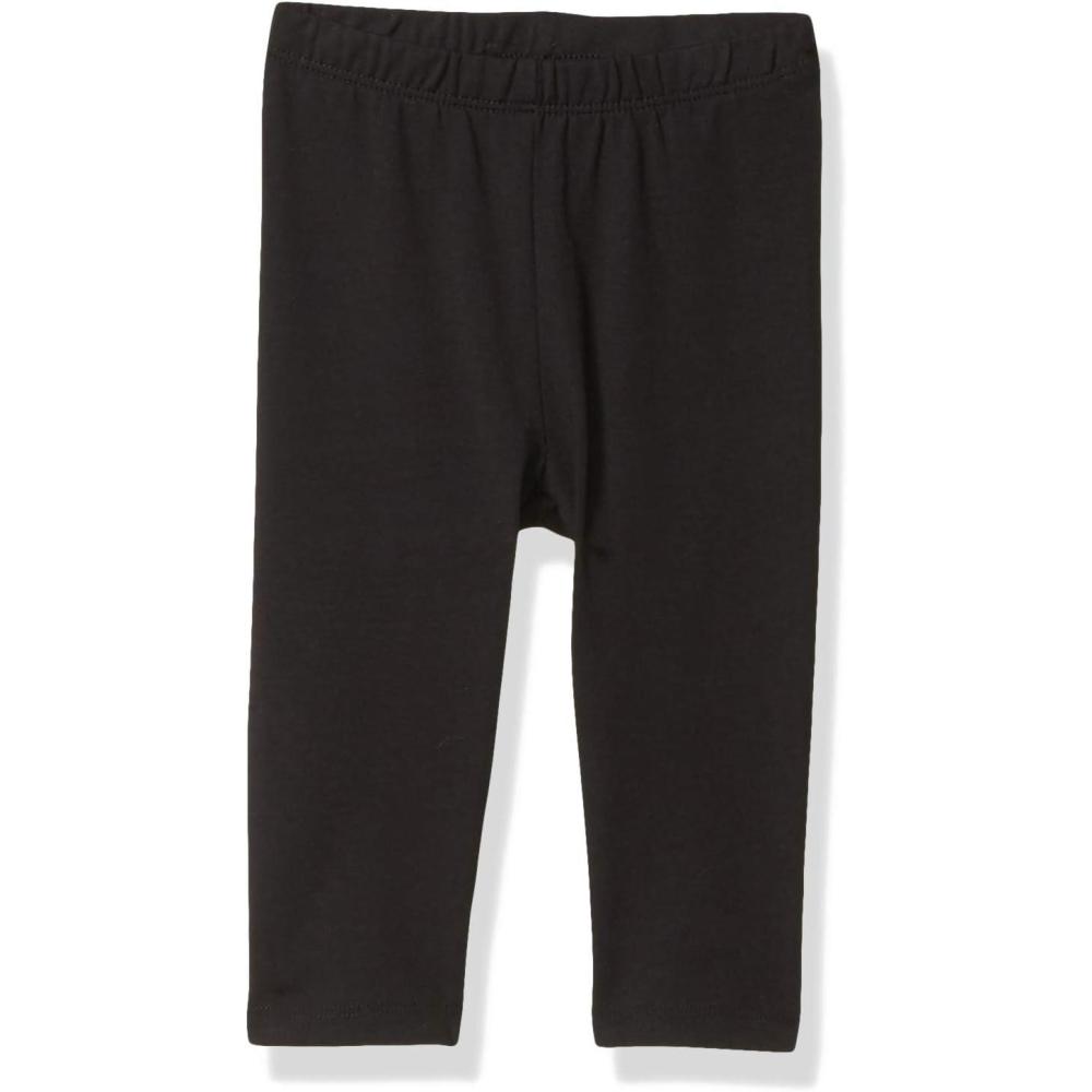 imageThe Childrens Place Baby Girls Capri Leggings 2 PackBlack Single