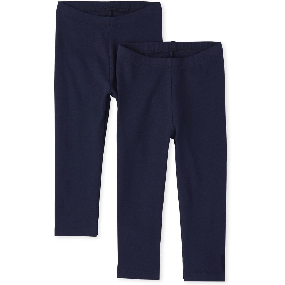 imageThe Childrens Place BabyGirls and Toddler Leggings 2PackTidal 2pack