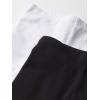 The Children’s Place Baby Girls’ Capri Leggings 2 Pack(Black/White)