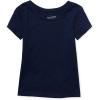 The Children’s Place Baby Girls’ and Toddler Basic Short Sleeve Layering T-Shirts(Multi Color 4-pack)