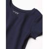 The Children’s Place Baby Girls’ and Toddler Basic Short Sleeve Layering T-Shirts(Tidal Single)
