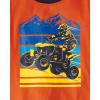 The Children’s Place boys 100% Cotton Long Sleeve Top and Pants, 2 Piece Pajama Set(Atv Wheeler)