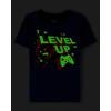 The Children’s Place boys 100% Cotton Short Sleeve Top and Shorts 2 Piece Pajama Set(Level Up Gamer)