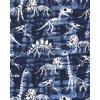 The Children’s Place boys Short Sleeve Top and Shorts Snug Fit 100% Cotton 4 Piece Pajama Set(Camo/Dino Glow 2-pack)