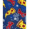 The Children’s Place boys Short Sleeve Top and Shorts Snug Fit 100% Cotton 4 Piece Pajama Set(Glow Pizza)