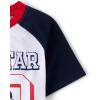 The Children’s Place boys Sleeve Top and Shorts,2 Piece Pajama Set(Baseball)