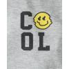 The Children’s Place boys Sleeve Top and Shorts,2 Piece Pajama Set(Happy Heather Grey)