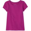 The Children’s Place Baby Girls’ and Toddler Basic Short Sleeve Layering T-Shirts(Aurora Pink Single)