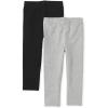 The Children’s Place Baby-Girls and Toddler Leggings 2-Pack(Black/Smoke Gray 2-pack)