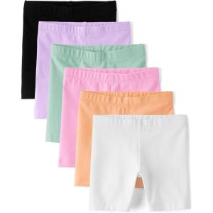 The Children’s Place baby-girls And Toddler Mix and Match Bike Shorts(Summer Vibes 6-pack)