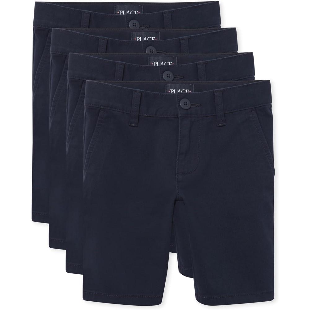imageThe ChildrenS Place Girls Chino ShortsTidal 4pack