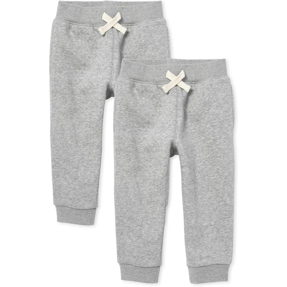 imageThe Childrens Place Baby Boys Active Fleece Jogger PantsLt Grey