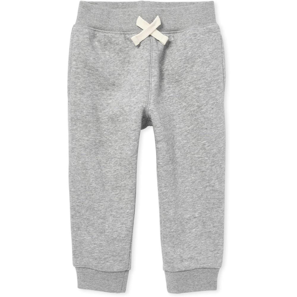 imageThe Childrens Place Baby Boys Active Fleece Jogger PantsSmoke Gray