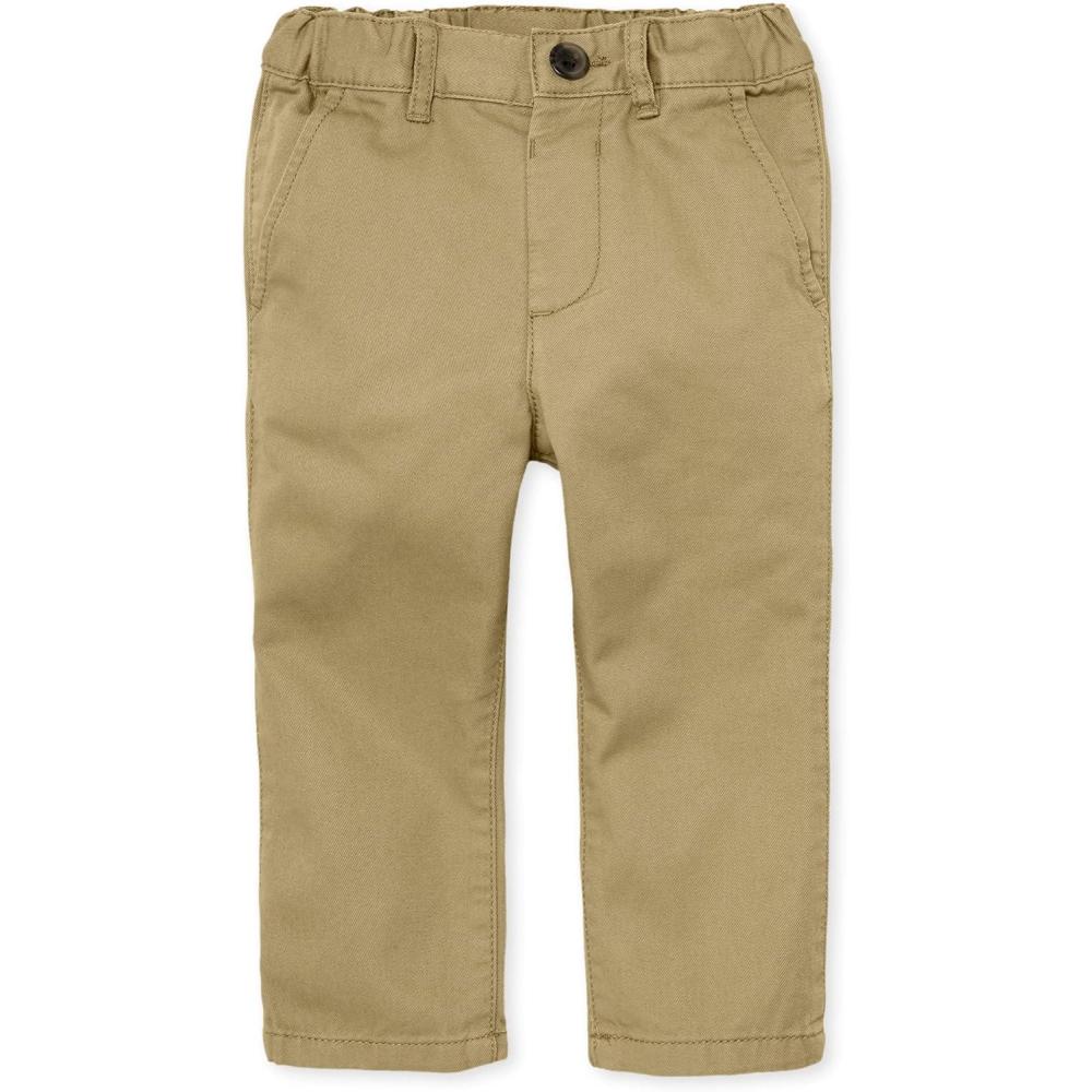 imageThe Childrens Place BabyBoys and Toddler Chino PantsFlax