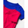 The Children’S Place Baby-Boys And Toddler Basic Short Sleeve Tee(Blue/Red 2-pack)