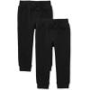 The Children’s Place Baby Boys’ Active Fleece Jogger Pants(Black)