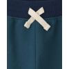 The Children’s Place Baby Boys’ Active Fleece Jogger Pants(Blue/Green/Teal)