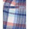 The Children’s Place Baby Boys Chino Shorts(Blue/Orange Plaid)