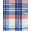 The Children’s Place Baby Boys Chino Shorts(Blue/Orange Plaid)