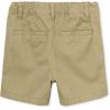 The Children’s Place Baby Boys Chino Shorts(Flax/New Navy 2-pack)
