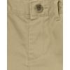 The Children’s Place Baby Boys Chino Shorts(Flax/New Navy 2-pack)