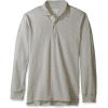 The Children’s Place boys Long Sleeve Pique Polo(H/T Grey)