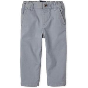 The Children’s Place Baby-Boys and Toddler Chino Pants(Fin Gray)