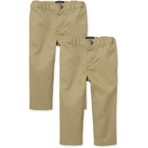 The Children’s Place Baby-Boys and Toddler Chino Pants(Flax 2-pack)