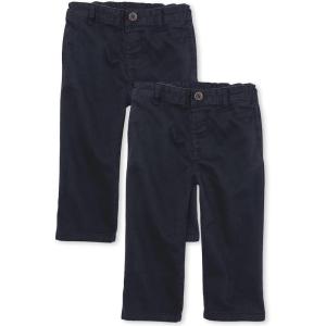 The Children’s Place Baby-Boys and Toddler Chino Pants(New Navy 2 Pack)
