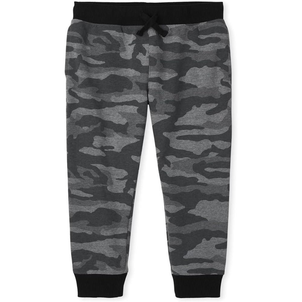 imageThe ChildrenS Place Boys Active Fleece Jogger SweatpantsGray Steel
