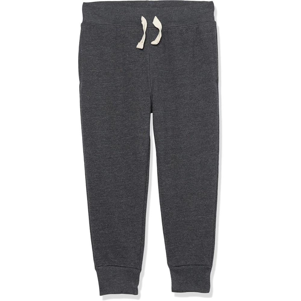 imageThe ChildrenS Place Boys Active Fleece Jogger SweatpantsObsidian