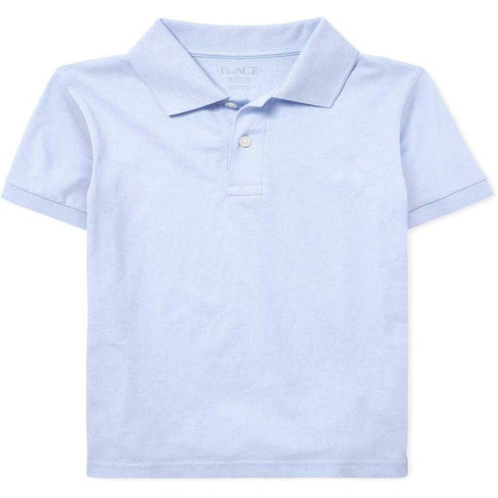 imageThe Childrens Place Boys Multipack Short Sleeve Soft Jersey Knit PolosBrook