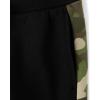 The Children’S Place Boys Active Fleece Jogger Sweatpants(Black Camo)