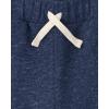 The Children’S Place Boys Active Fleece Jogger Sweatpants(Tidal/Maroon Heathered 2-pack)
