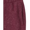 The Children’S Place Boys Active Fleece Jogger Sweatpants(Tidal/Maroon Heathered 2-pack)