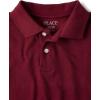 The Children’s Place Boys Short Sleeve Pique Polo, 3 Pack(Redwood/Smoke/White)