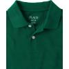 The Children’s Place Boys Short Sleeve Pique Polo, 3 Pack(Spruce Shade)