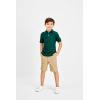 The Children’s Place Boys Short Sleeve Pique Polo, 3 Pack(Spruce Shade)