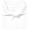 The Children’s Place Boys Short Sleeve Pique Polo, 3 Pack(White 3-pack)
