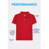 The Children’s Place Boys Short Sleeve Pique Polo, 3 Pack(White 3-pack)