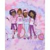The Children’s Place girls Long Sleeve Top and Pants,2 Piece Pajama Set(Girls Cameo Swirl)