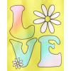 The Children’s Place girls Short Sleeve Top and Shorts 2 Piece Pajama Set(Love)