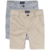 Stretch Chino Shorts(Fin Gray/Sandwash 2-pack)